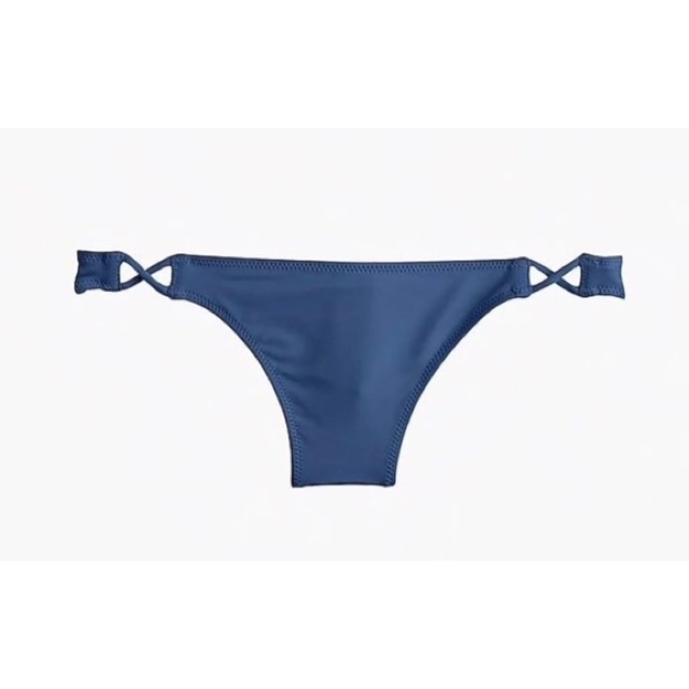 J.Crew Playa Monterey strappy bikini bottom, M